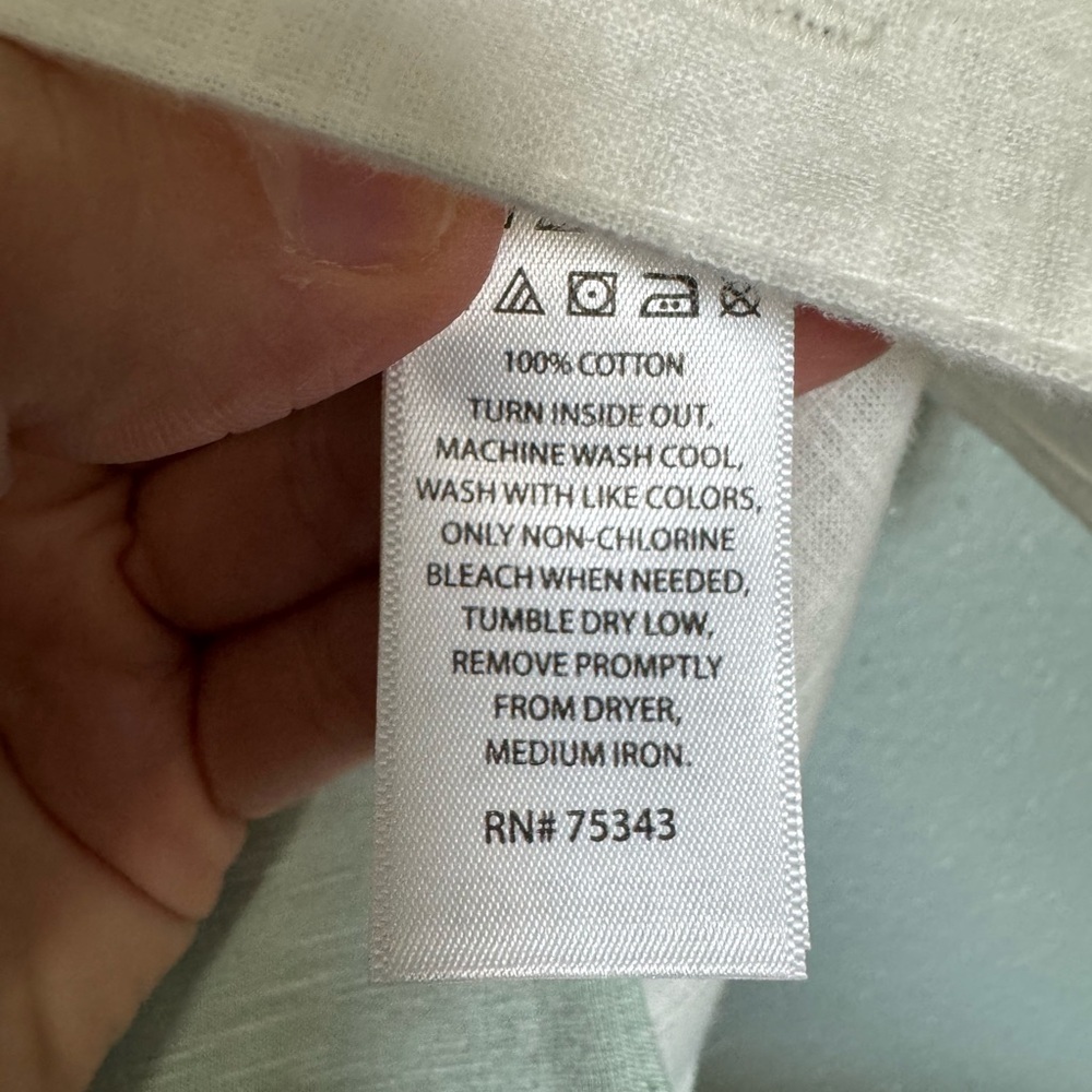 NWT C&C California 3-Piece Light Gray and Mint Green Shirt Set Size 12M - Picture 3 of 5
